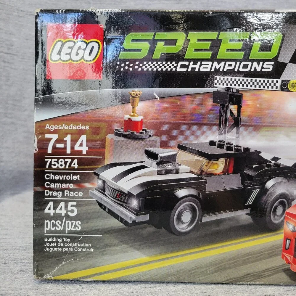 Lego Speed Champions Chevrolet Camaro Drag Race 75874